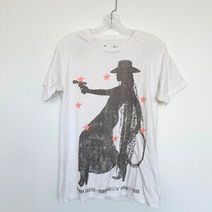 Authentic Cowboy Carter Tour Merch - Small - Lasso Beyoncé T-Shirt - White